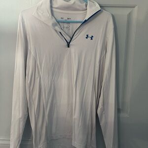Under Armour White Long Sleeve Shirt